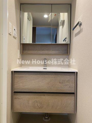 豊島区池袋１丁目の賃貸マンションの洗面所