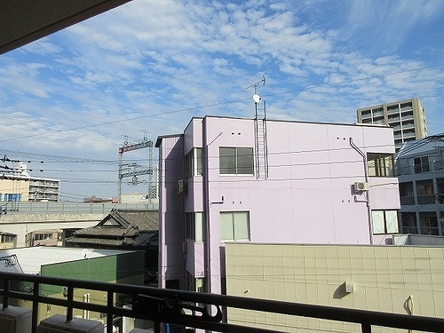 ライオンズマンション東町のバルコニー|バルコニー付きです
