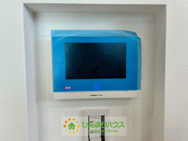 久喜市上町　新築一戸建て　のセキュリティ|モニター越しに来訪者を確認できます！
