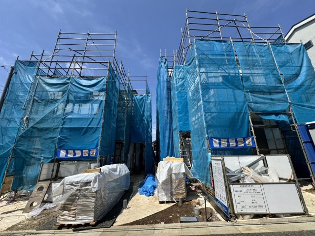 板橋区赤塚7丁目　土地33坪超　2台駐車可×大型ロフト　限定2棟の外観|2026年4月下旬撮影