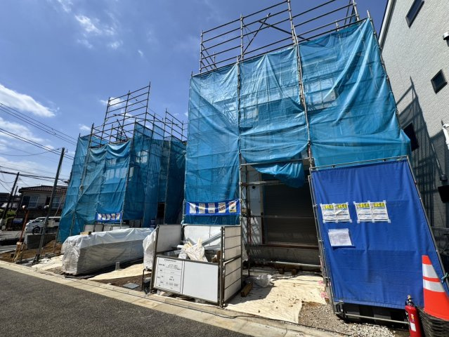 板橋区赤塚7丁目　土地33坪超　2台駐車可×大型ロフト　限定2棟の外観|2026年4月下旬撮影