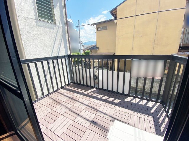 中古戸建　千代川町小林西芝のバルコニー