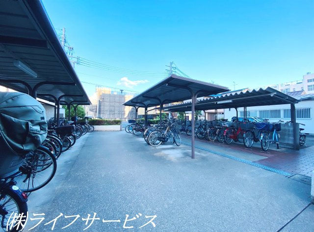 【駐輪場】 | 三国本町スカイハイツ | 駐輪場
