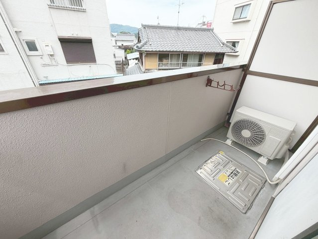 エクセレント宝塚東のバルコニー