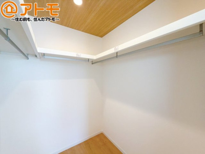 【収納】 | 葵区城北二丁目　戸建　全1棟 | 収納家具を減らせる容量の大きなクローゼット♪