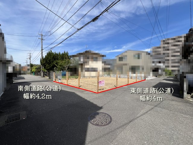 【前面道路含む現地写真】 | 高知市南万々