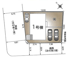 大津町第3の区画図
