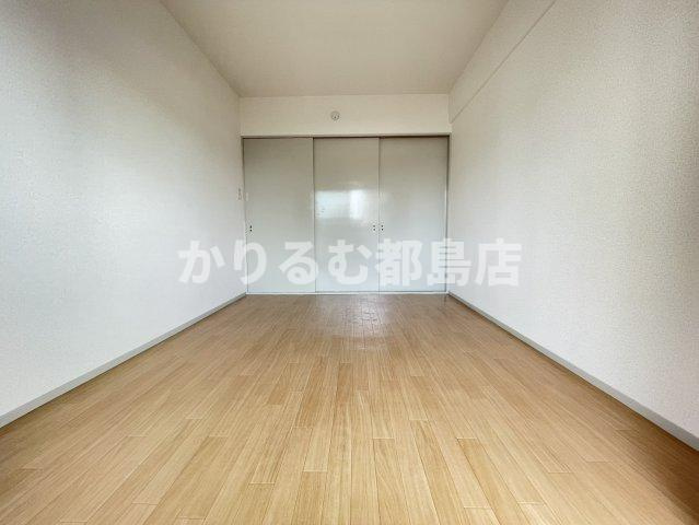 都島北通りマンションの寝室
