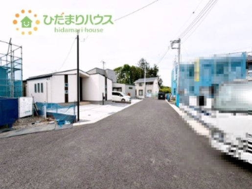 【前面道路含む現地写真】 | 土浦市乙戸第1期　新築戸建　6号棟 | 4月24日撮影