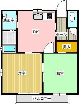 フィオーレＳの間取り