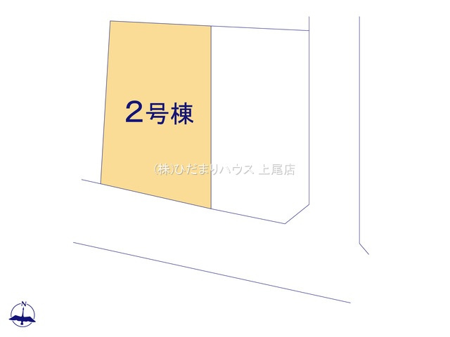 桶川市坂田　新築戸建　ブルーミング02の区画図