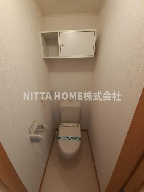 リヴィエールサラサＡのトイレ|暖房便座です◆
