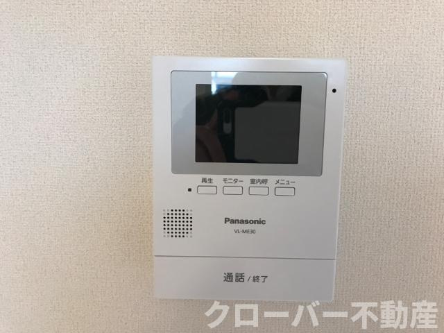 キャトルセゾン　Ⅱのセキュリティ|カメラ付インターホン