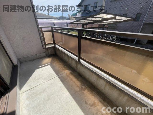 グランパル２１　Ａのバルコニー