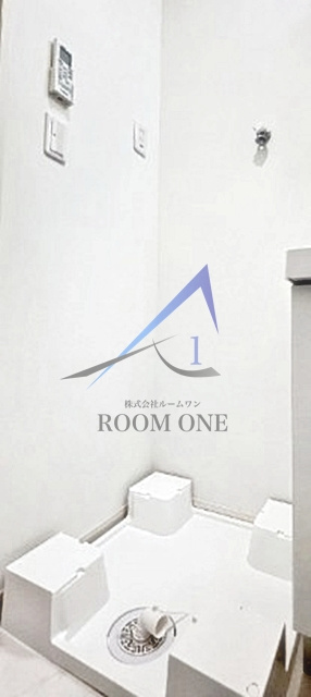 メディボヌールの設備|洗濯機置き場です。
