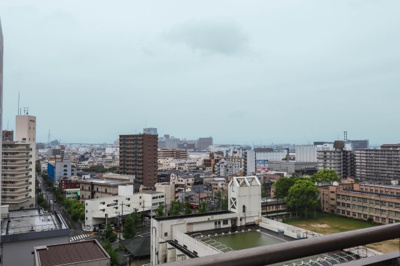 【展望】 | クロスタワー大阪ベイ | バルコニーからの眺望：西側