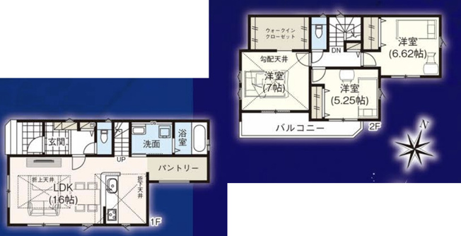 【区画図】 | 桶川市上日出谷10期　GRAFARE PRESENTS　新築戸建　全2棟　2号棟