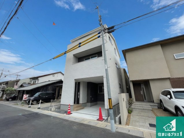 ★1(土)2(日)現地見学可能！★京都市右京区嵯峨伊勢ノ上町　第1期　新築一戸建ての外観|お客様に長く安心して住んでいだだける事にこだわった家づくり！住んでからのアフターサービスにもしっかりと取り組んでいます！
