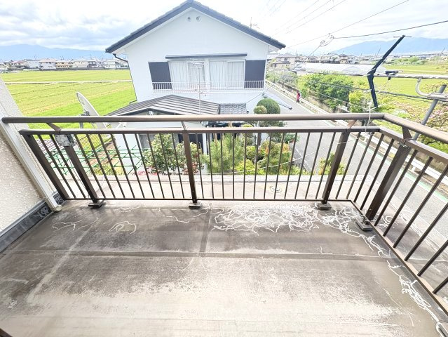 磯城郡田原本町大字八尾のバルコニー|陽当たり良好なバルコニーです