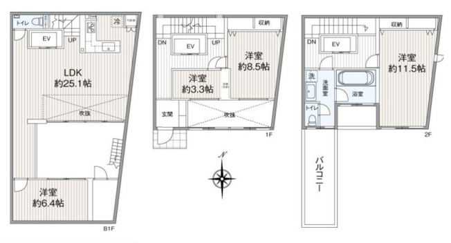 【間取り】 | 世田谷区代沢1丁目