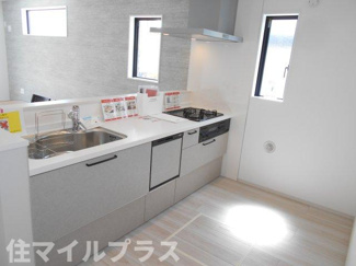 【キッチン】 | 郡山市富田町丸山新築一戸建て2棟 | キッチンでお料理をお楽しみください