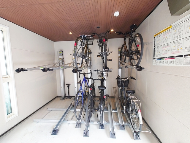 グランドゥールのその他共用部分|自転車置き場です☆