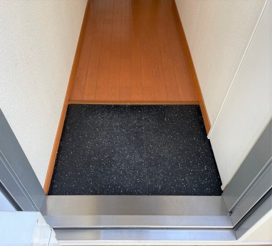 レオパレスティエラの玄関