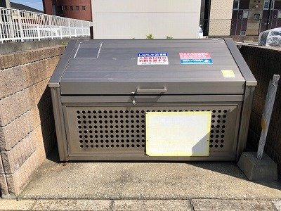 レオパレスドエルのその他|ゴミ集積所