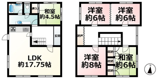 【間取り】 | 稲津３丁目