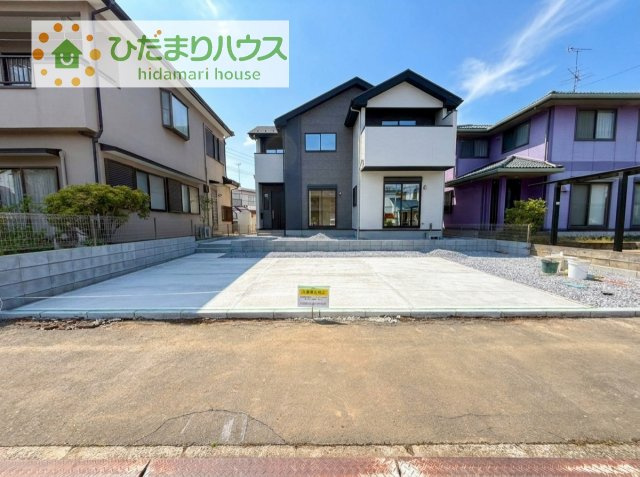 【駐車場】 | 阿見町実穀55期　新築戸建 | マイホームなら駐車場代がかかりません！しかも、自宅の駐車場で洗車ができます！今までコイン洗車に行っていた手間も省けて、節約にもつながります(^^♪
