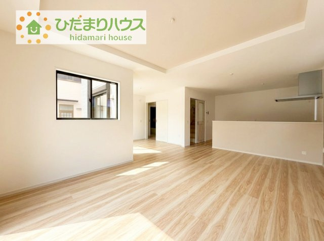 【居間・リビング】 | 阿見町実穀55期　新築戸建 | 早くお仕事終わらせて、家に帰りたくなるようなリビングです(^^♪