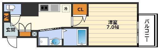 HORIZON　UMEDA　NORTHの間取り