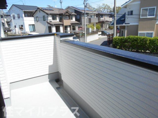 【バルコニー】 | 郡山市富田町丸山新築一戸建て2棟 | 陽当たり良好なバルコニーです