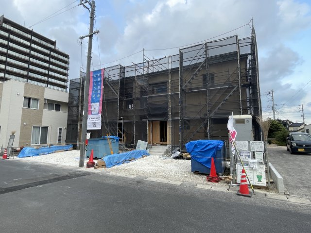 大津朝倉第1-1の前面道路含む現地写真