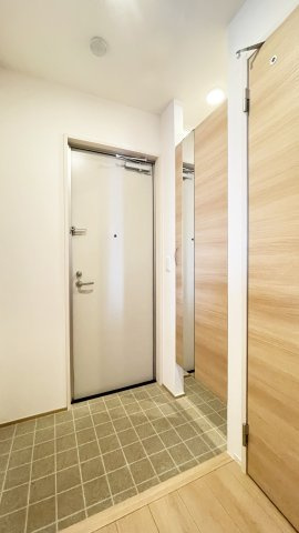 緑風の玄関