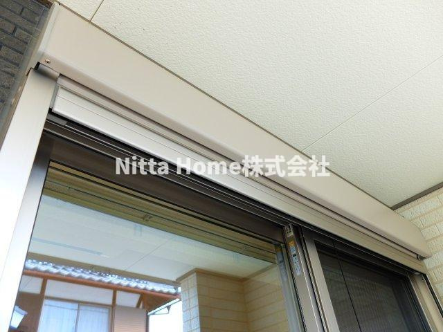 丹波市柏原町北中のアパートの設備|雨戸シャッターもあります！