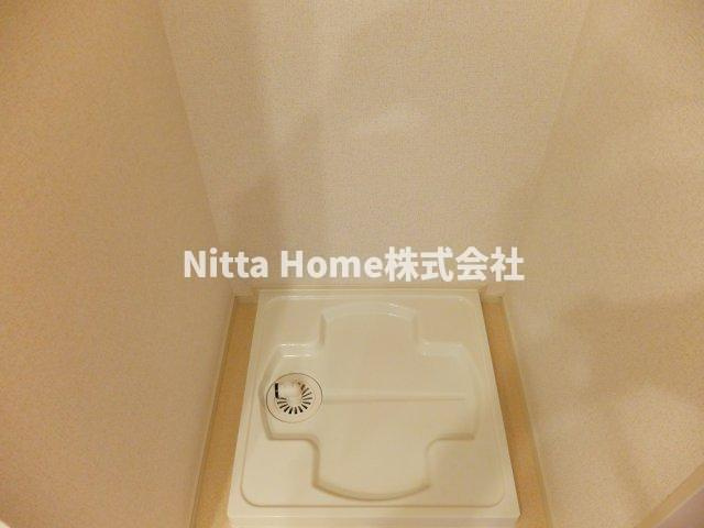 丹波市柏原町北中のアパートの設備|室内洗濯機置き場も完備！