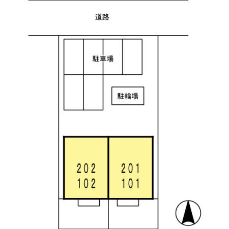 アイニティの区画図