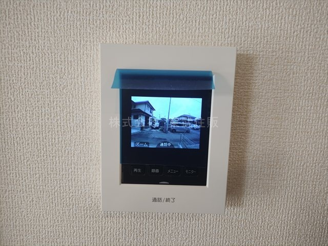 【セキュリティ】 | 川越市大塚2丁目　全2棟　1号棟 | TVモニター付インターホン