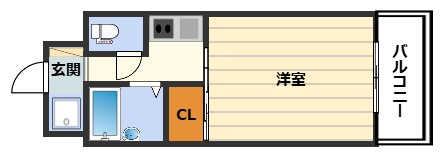 サンキャドマス扇町の間取り
