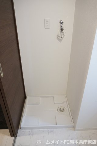 熊本市中央区九品寺３丁目の賃貸マンションの洗面所