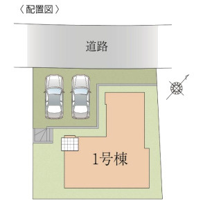鎌倉市今泉台7丁目5期　新築戸建　全1棟の区画図