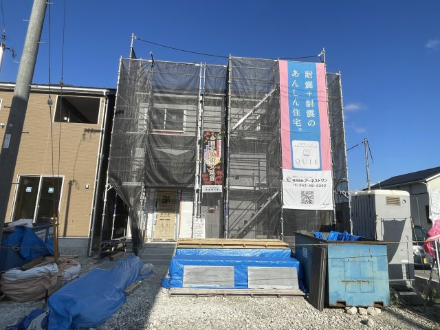 【2区画限定販売】大津朝倉第1－２の前面道路含む現地写真