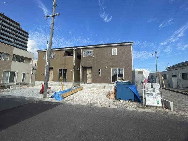 【2区画限定販売】大津朝倉第1－２の前面道路含む現地写真