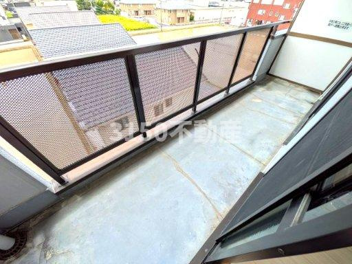 リンピア水主町のバルコニー