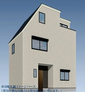 【外観パース】 | 2026年6月の完成を予定しております。場所だけ知りたい、資料だけ欲しい、お気軽にお問合せ下さい。