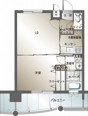 新品家具付きマンション住吉34(KaGood福岡)