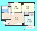 【間取り】 | ドミール洗足池