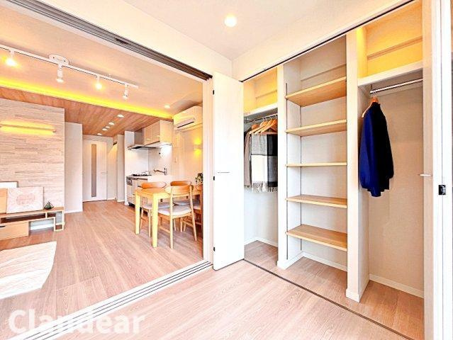 関屋ステーションハイツの収納|ドキドキの新生活も、安心してスタート。ぴったりの住まいを見つけませんか？クランディアが一緒に住まい選びをサポートします‼　まずは、お気軽にお問合せください　＃クランディア
