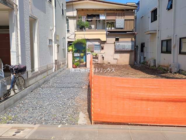 板橋区栄町　充実のお買い物環境　建築条件付き売地の外観